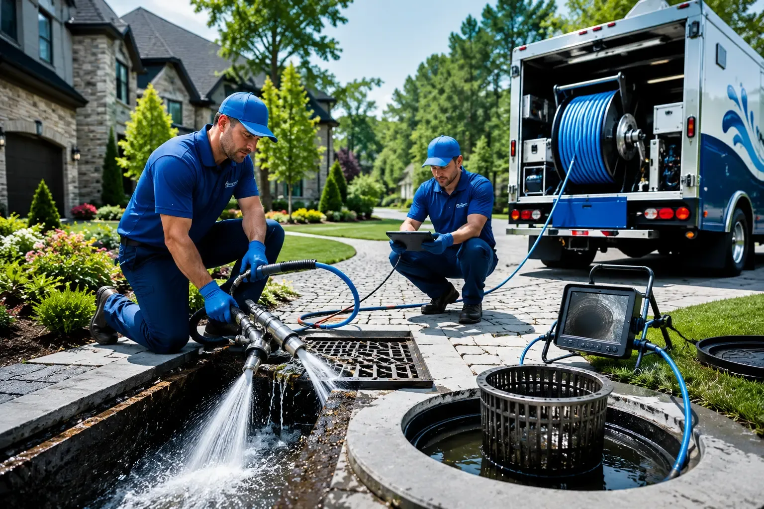 Local outdoor drain cleaning professionals in Englishtown, NJ
